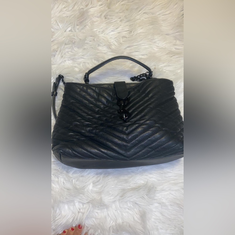 Rebecca Minkoff Edie - Black cross cube, one size fits all, Black - Picture 7 of 13